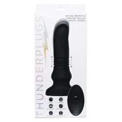 ThunderPlugs Plug vibrant avec action de poussée 15 x 3.5 cm